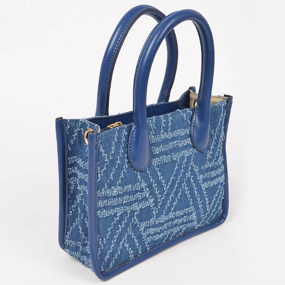 Mini Denim Tote Purse